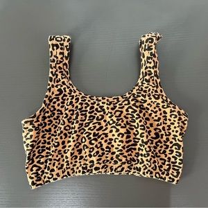 Arq Full Coverage Leopard Bra Large